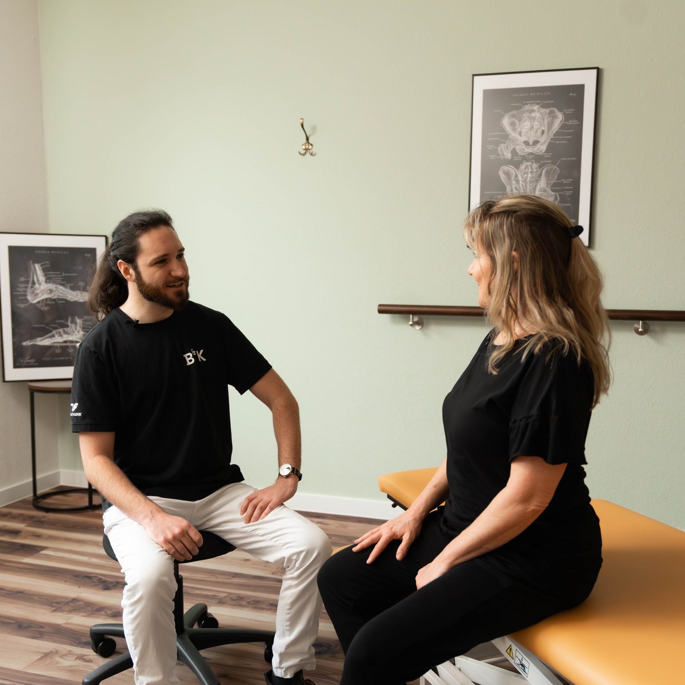 Anamnese-Gespräch in der Physiotherapie Beck & Kollegen