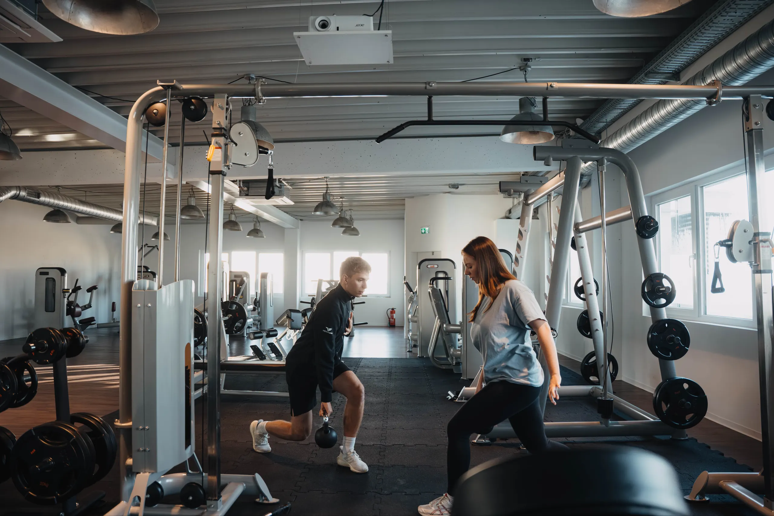 Betreutes Krafttraining im Trainingsbereich von Beck & Kollegen